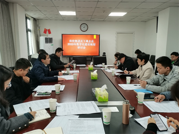 省供投集团召开2025年度省属社有企业 数字化建设规划研讨会