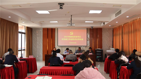 【棉麻】棉麻集团召开2025年度党支部书记抓党建工作述职评议会