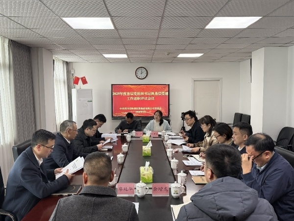省供投集团召开2025年度基层党组织书记 抓基层党建工作述职评议会议